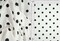 1 Yard DTY Polka Dots Print Stretch Lightweight Fabric 58/60" Wide
